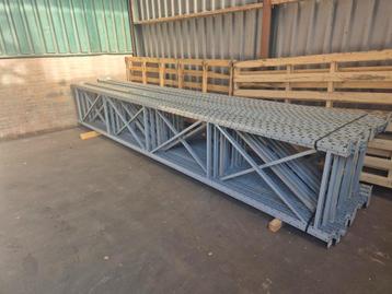 Palletstelling stelling magazijnstelling 33,57mtr. koopje beschikbaar voor biedingen