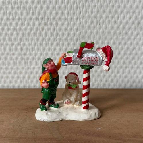 Lemax Santa's Wonderland Mail Elf, Kerstdorp, 62211, Kerst, Diversen, Kerst, Ophalen of Verzenden
