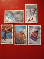 laos, Verzenden, Gestempeld, Sport