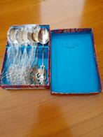 6 (PL) theelepeltjes, Ophalen of Verzenden, Zo goed als nieuw, Zilver, Bestekset