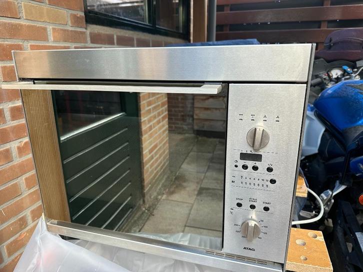 ATAG Inbouw Combi-Magnetron, Witgoed en Apparatuur, Ovens, Gebruikt, Inbouw, Oven met grill, 45 tot 60 cm, 45 tot 60 cm, Hete lucht