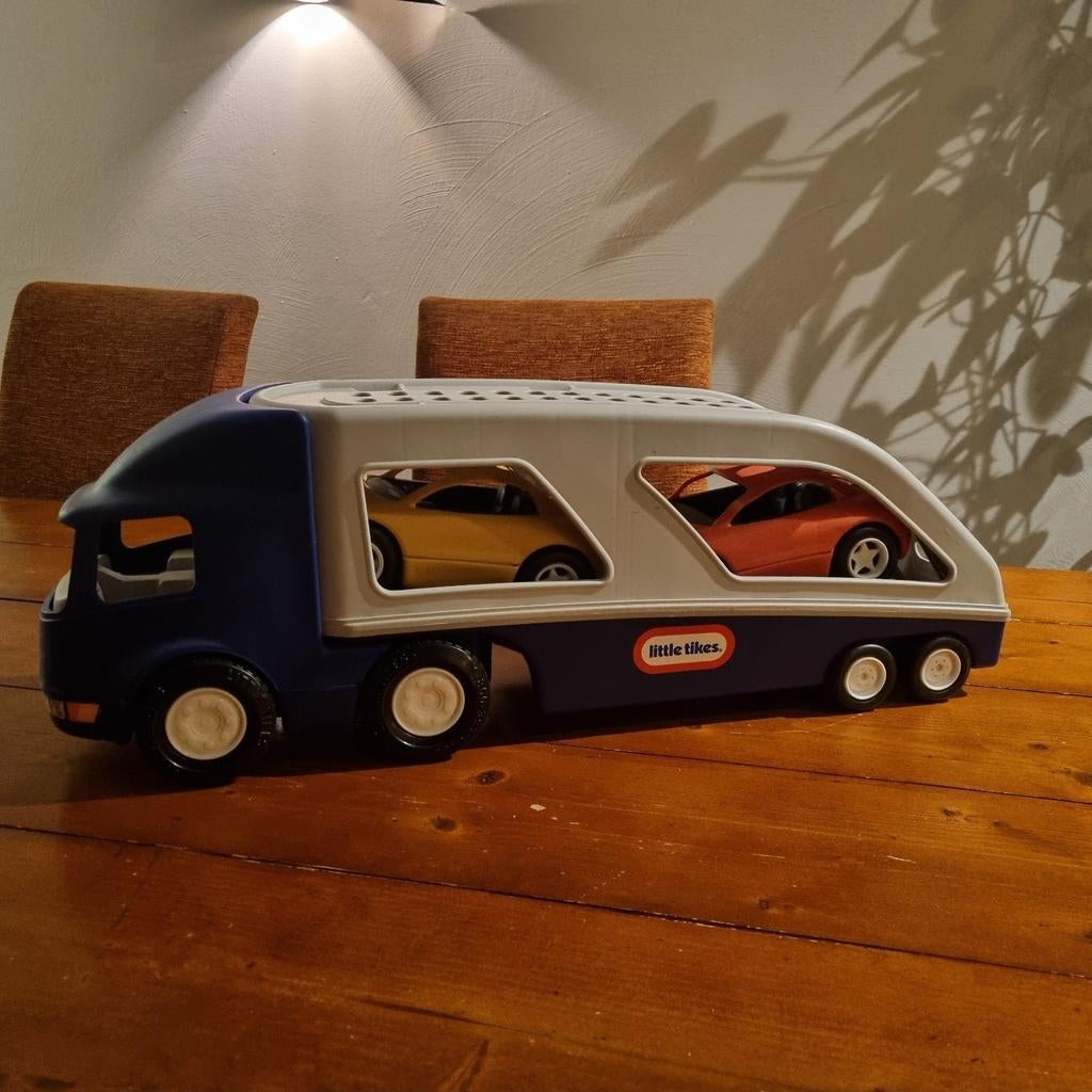 Little Tikes Speelgoed Truck met 2 Auto's, Ophalen, Gebruikt, Jongen of Meisje