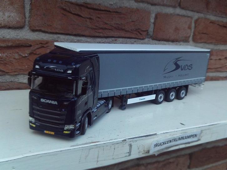 WSI  Scania  S  Highline  van  van  der  Sluis  Transport., Hobby en Vrije tijd, Modelauto's | 1:50, Nieuw, Bus of Vrachtwagen