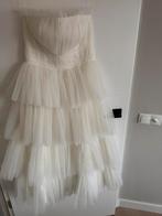 Bruidsmeisje jurk gala dress white Sima Couture, Kleding | Dames, Ophalen of Verzenden, Zo goed als nieuw, Wit, Trouwjurk