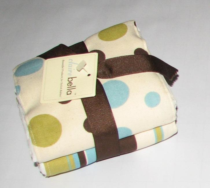 Set van 2 grote spuug-/schouderdoeken van Claire Bella, Kinderen en Baby's, Babyvoeding en Toebehoren, Nieuw, Overige typen, Ophalen of Verzenden