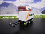 Wsi 04-2102 & 03-1010, Nedlloyd 20FT Container & Chassis, Hobby en Vrije tijd, Modelauto's | 1:50, Ophalen, Nieuw, Bus of Vrachtwagen