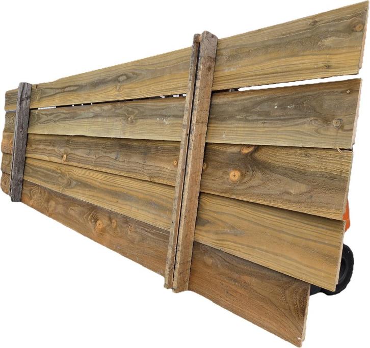 2.72 m² Zweeds Rabat - Geïmpregneerd - nr: TP655, Tuin en Terras, Palen, Balken en Planken, Nieuw, Planken, 250 cm of meer, Ophalen