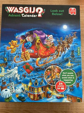 Wasgij puzzel adventkalender 2024, 1x gelegd beschikbaar voor biedingen