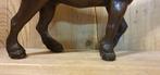 BELG / TREKPAARD / Bronzen beeld, Verzamelen, Ophalen of Verzenden, Nieuw, Paard, Beeldje of Figuurtje