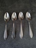 4 Gero Zilmeta theelepeltjes model 581, Ophalen of Verzenden, Gebruikt, Rvs of Chroom, Los bestek