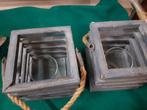 windlicht houders 2 stuks, Ophalen of Verzenden, 'T Olde Gre-j, Info@toldegrej.nl, Endepoelstraat 20f Didam