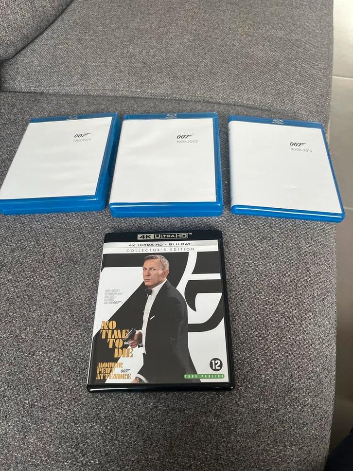 James Bond Collectie Blu-ray - Compleet!, Cd's en Dvd's, Blu-ray, Zo goed als nieuw, Actie, Boxset, Ophalen