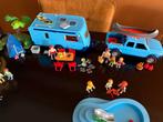 Playmobil grote camping; caravan, tenten, campers, winkel, Kinderen en Baby's, Speelgoed | Playmobil, Ophalen of Verzenden, Zo goed als nieuw