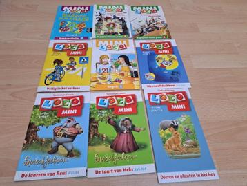 Mini loco boekjes OOK LOS TE KOOP groep 3, 4 en 5 beschikbaar voor biedingen