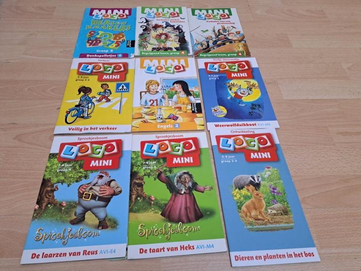 Mini loco boekjes OOK LOS TE KOOP groep 3, 4 en 5, Kinderen en Baby's, Speelgoed | Educatief en Creatief, Ophalen of Verzenden