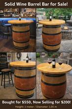 Stijlvolle Wijnbar van Wijnvat - Nu €200!, Huis en Inrichting, Barren, Ophalen of Verzenden, Gebruikt
