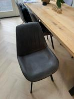 4x eetkamerstoelen, Ophalen of Verzenden, Zo goed als nieuw, Grijs, Vier