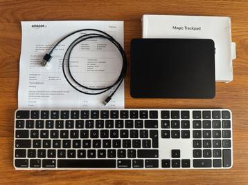 Zwarte Apple Magic Keyboard met Touch-ID & Trackpad 2 black beschikbaar voor biedingen