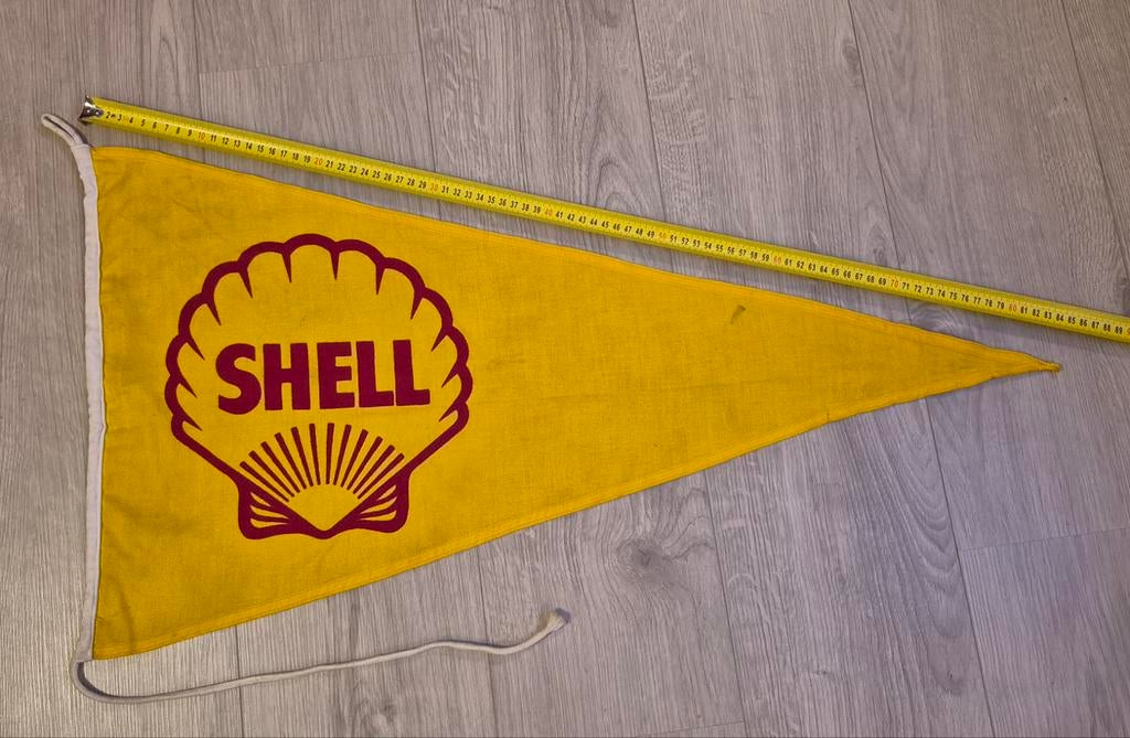 Shell benzine wimpel, Auto diversen, Overige Auto diversen, Ophalen of Verzenden