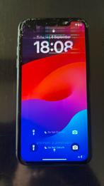 Iphone 11 scherm kapot., Telecommunicatie, Mobiele telefoons | Apple iPhone, Ophalen, 128 GB, Zwart, 77 %