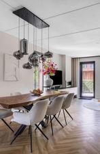 Hanglampen rookglas, Huis en Inrichting, Lampen | Hanglampen, Ophalen of Verzenden, Modern, Minder dan 50 cm, Glas