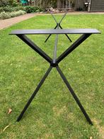 Tafel onderstel zwart staal gemoffeld. Nieuw., Huis en Inrichting, Tafels | Statafels, Ophalen of Verzenden, Nieuw