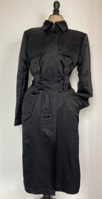 NIEUW! MAURA Claudia Sträter M 38 40 trenchcoat mantel zwart, Ophalen of Verzenden, Nieuw, Maat 38/40 (M), Zwart