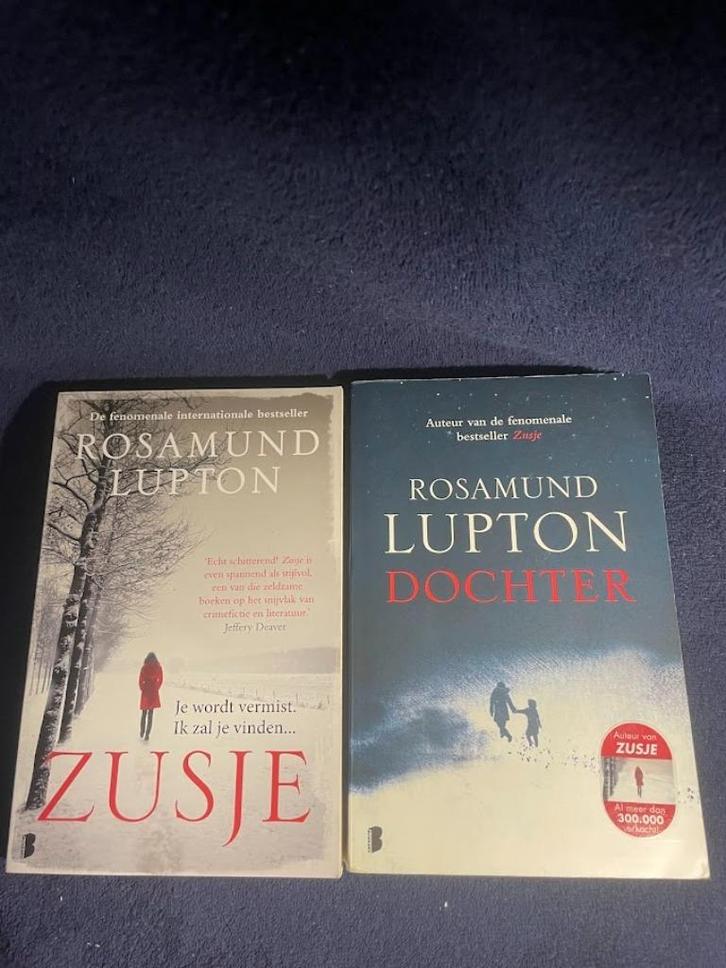 2 boeken van Rosamund Lupton., Boeken, Thrillers, Gelezen, Amerika, Ophalen of Verzenden