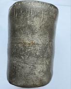 17e eeuwse tinnen beker met rozenmerk, Antiek en Kunst, Antiek | Tin, Ophalen of Verzenden