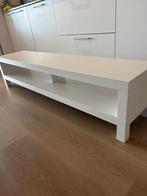 Witte IKEA Lack TV kast - Gebruikt, Huis en Inrichting, Ophalen, Kunststof, Gebruikt, 100 tot 150 cm
