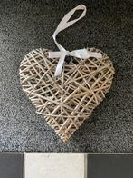 Mooi rieten hart 35x35 CM, Huis en Inrichting, Ophalen of Verzenden, Zo goed als nieuw