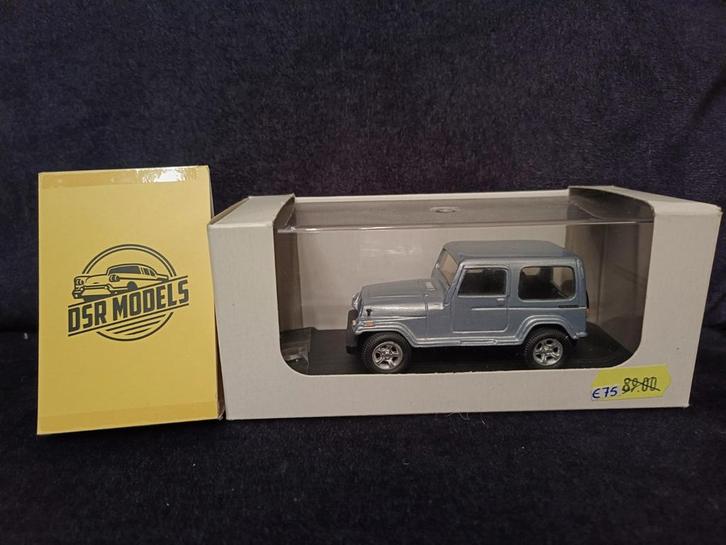 1:43 Jeep Wrangler, Hobby en Vrije tijd, Modelauto's | 1:43, Zo goed als nieuw, Auto, Overige merken, Ophalen of Verzenden