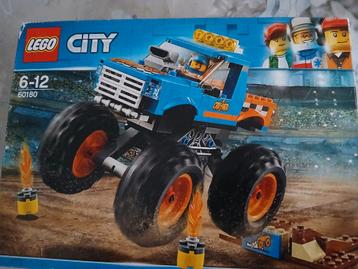 LEGO City 60180 Monster Truck - Compleet! beschikbaar voor biedingen