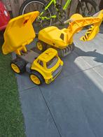 Graafmachine & Kiepwagen Speelgoed Set, Ophalen, Gebruikt, Loopvoertuig