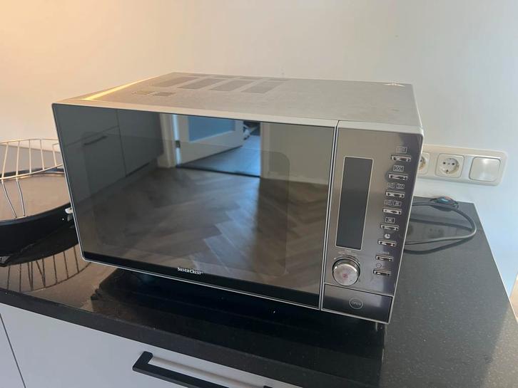 Silvercrest Combi Magnetron -  zeer goede staat, Witgoed en Apparatuur, Magnetrons, Zo goed als nieuw, Vrijstaand, Combimagnetron