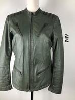 AIM Leren Jas  (mt: 40) bov/7309, Kleding | Dames, Maat 38/40 (M), Zwart, Ophalen of Verzenden, Zo goed als nieuw