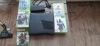 Xbox 360 met 17 spellen, Spelcomputers en Games, Spelcomputers | Xbox 360, Ophalen of Verzenden, Zo goed als nieuw, Zonder controller
