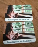 2 entree kaarsten bleuwellniss naar keuze, Eén persoon, Cadeaubon, Spa of Sauna