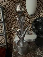 Zilver kleurige tulp 38 cm, Ophalen of Verzenden, Zo goed als nieuw, Binnen