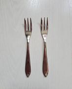 2 verzilverde gebaksvorkjes van SOLA, Ophalen of Verzenden