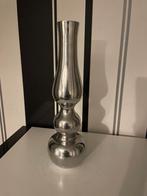 Decoratie vaas zilverkleurig, Huis en Inrichting, Woonaccessoires | Vazen, Overige materialen, Gebruikt, Overige kleuren, Ophalen of Verzenden