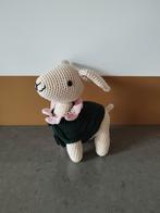 Knuffel lammetje gehaakt Mooi katoen, Ophalen of Verzenden, Haken, Wol of Garen