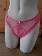 Roze String met Hartjes, Maat XL, Kleding | Dames, Ondergoed en Lingerie, Ophalen of Verzenden, Roze, String