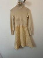 Cashmere / zijden jurk mt 46(L) Addy vandenKrommenacker, Kleding | Dames, Blauw, Maat 46/48 (XL) of groter, Ophalen of Verzenden