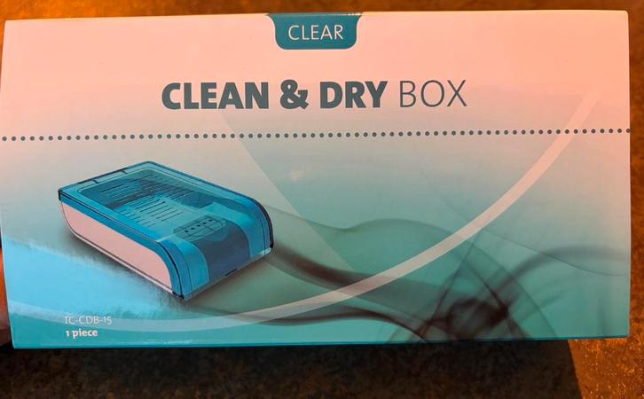 Clean & Dry box hoortoestellen, Diversen, Verpleegmiddelen, Zo goed als nieuw, Ophalen of Verzenden