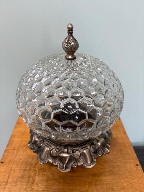 Prachtige Hollywood Regency stijl lamp, Antiek en Kunst, Antiek | Goud en Zilver, Ophalen of Verzenden