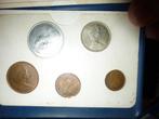 Britains first decimal coins d-day for coins mapje 5 munten, Postzegels en Munten, 2 euro, Setje, Ophalen of Verzenden