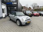 Mini Mini Cabrio 1.6 Cooper S | LEER | STOELVERWARMING | XEN, Auto's, Mini, Voorwielaandrijving, 65 €/maand, Gebruikt, Zwart