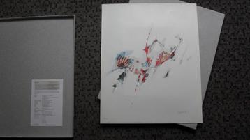 LEO MUSCH ; cassette, gesign litho en gesign boek beschikbaar voor biedingen