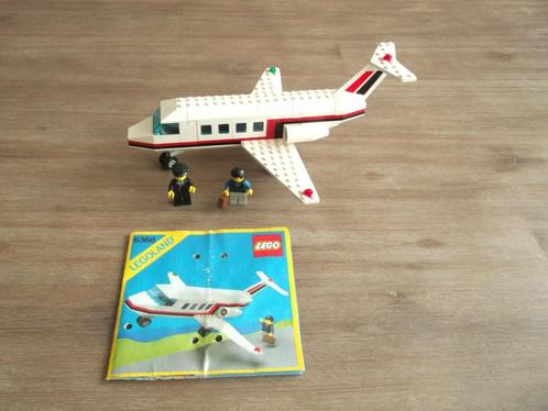 lego 6368 jet airliner (1985), Kinderen en Baby's, Speelgoed | Duplo en Lego, Gebruikt, Lego, Complete set, Ophalen of Verzenden